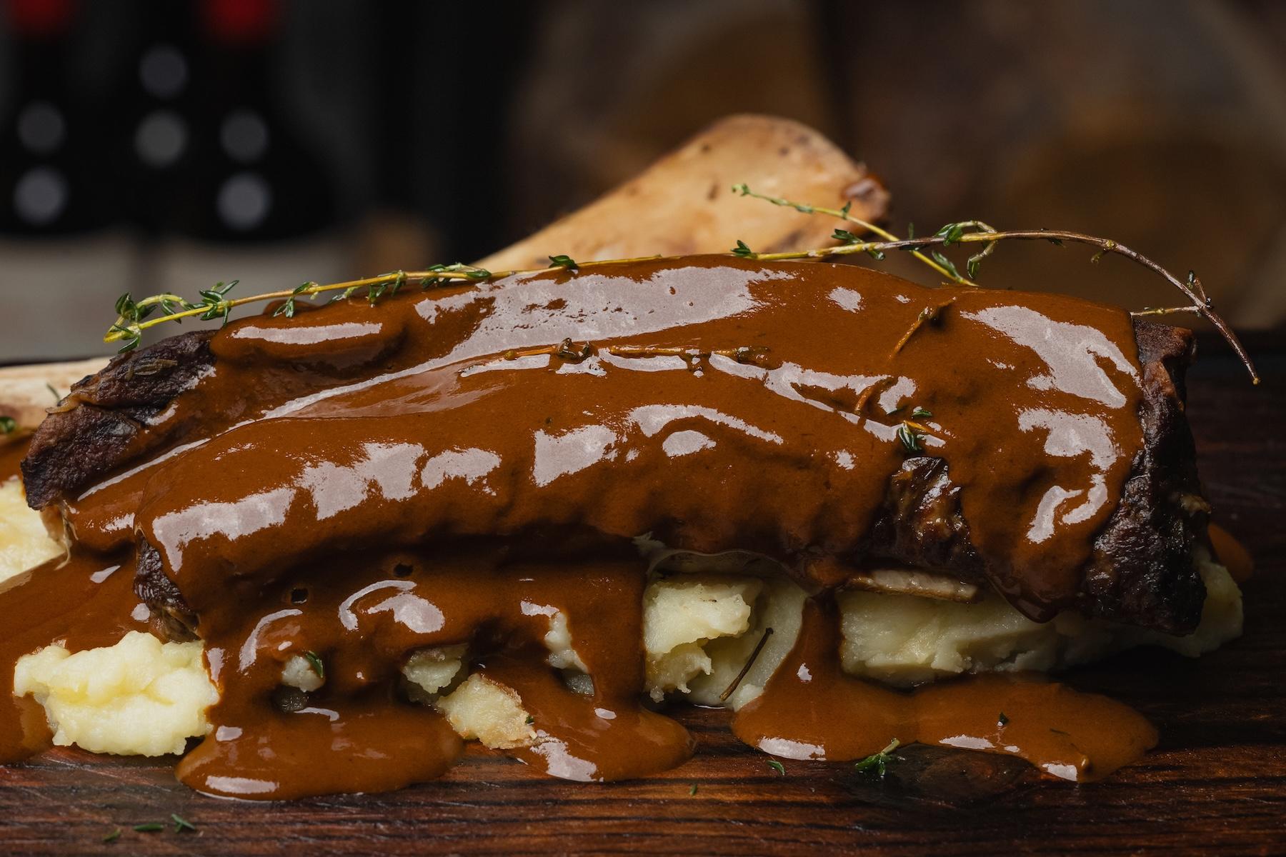 Mole Bone-In Short Rib Barbacoa.