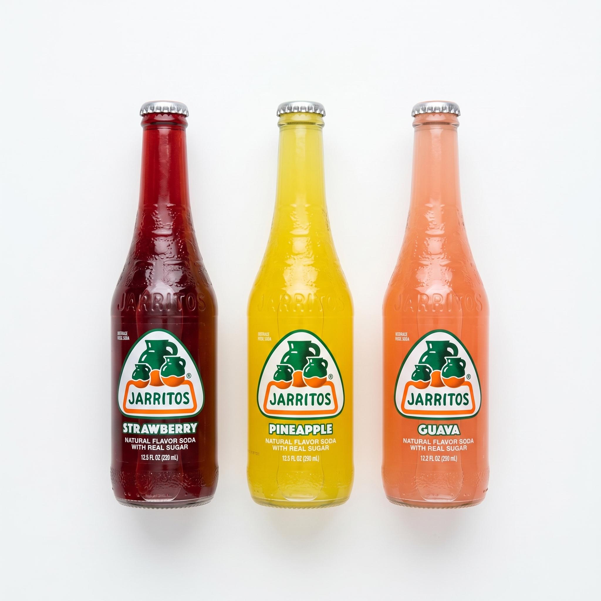 Assorted Jarritos Sodas.