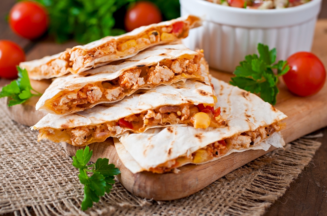 Chicken Quesadilla.