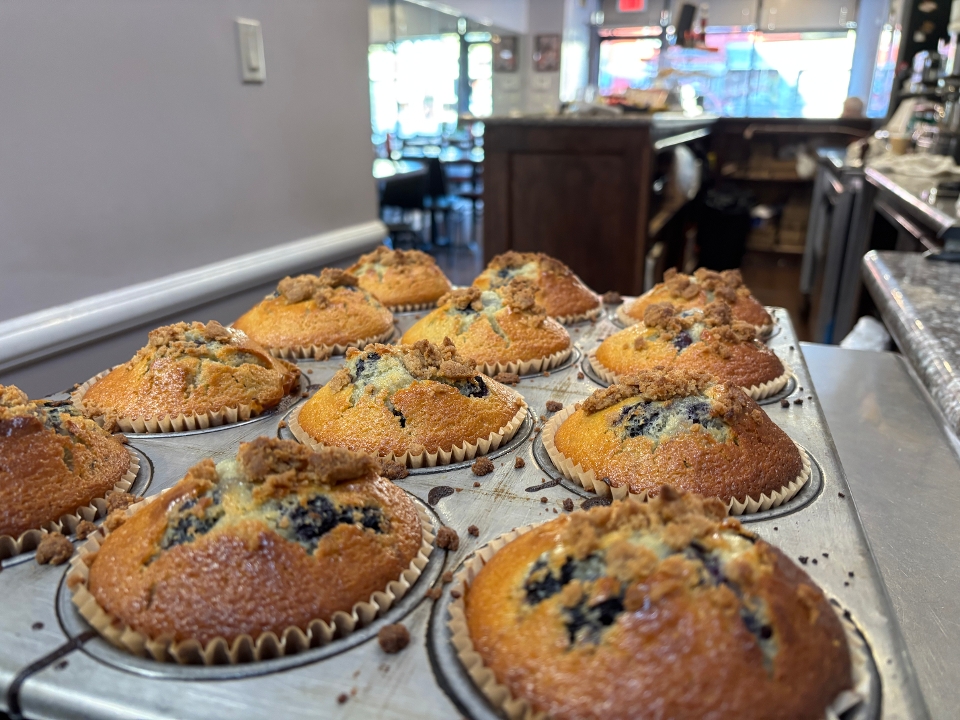 Muffin Made in House.