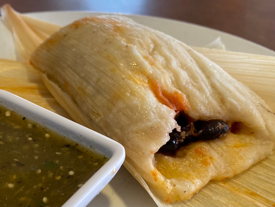 Tamales Beef Barbacoa.