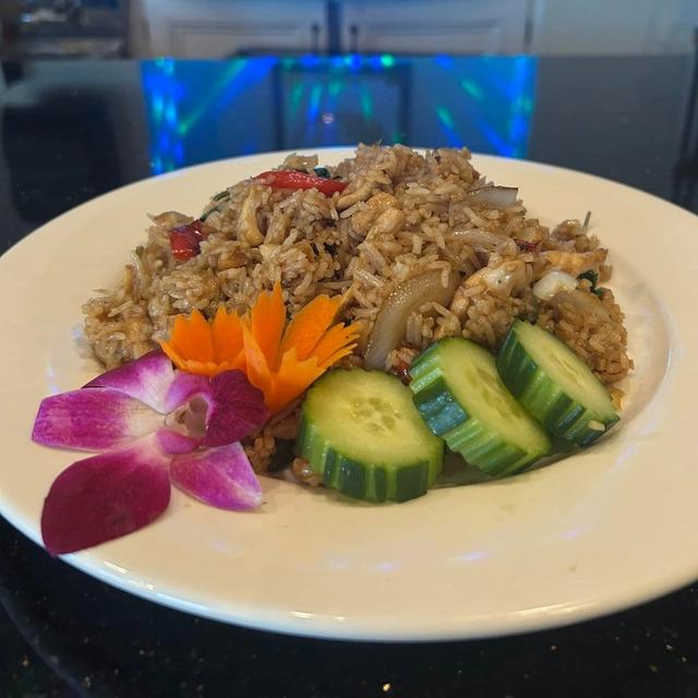 Thai Basil Fried Rice.