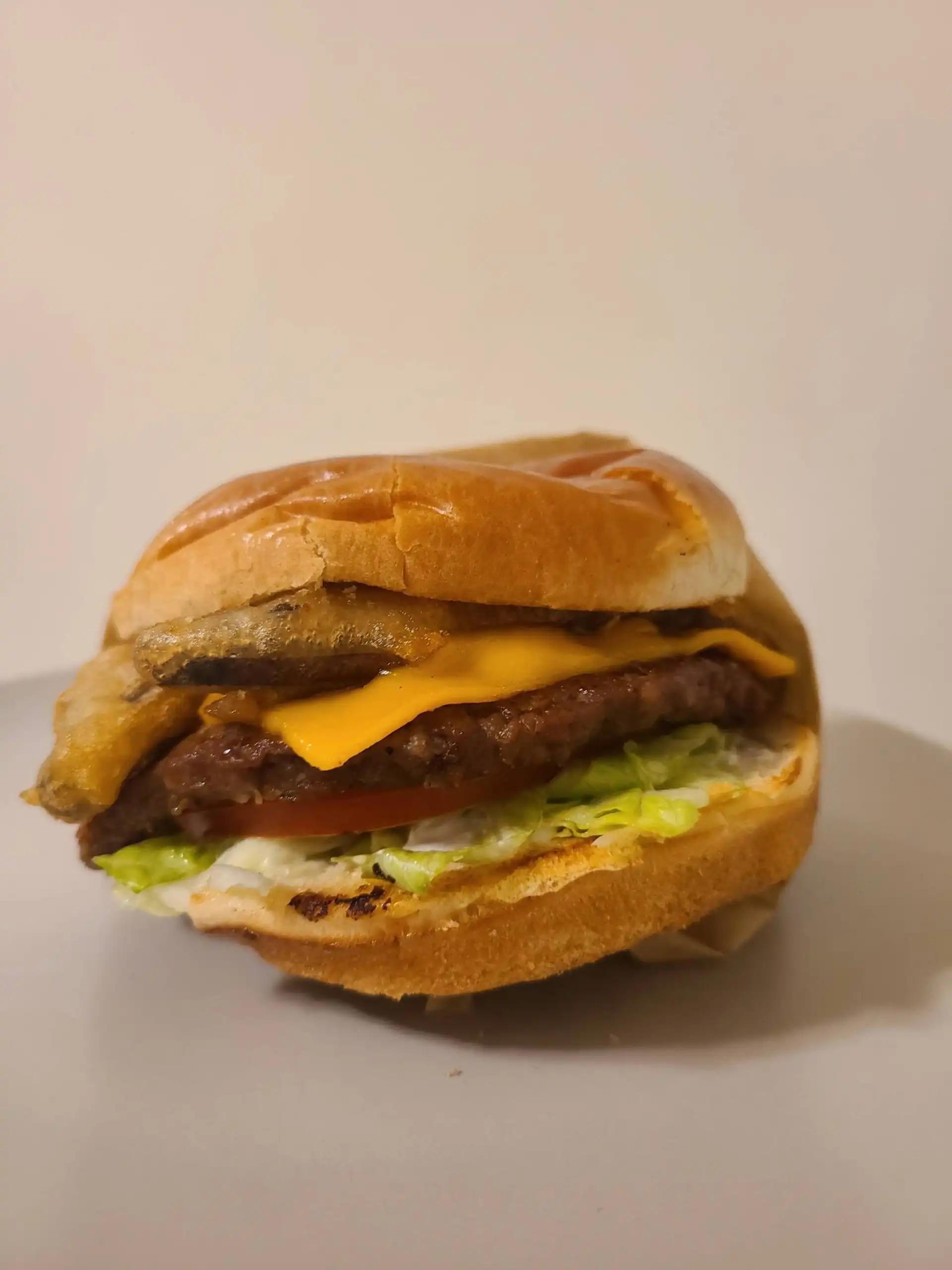 Vegan Works Burger.