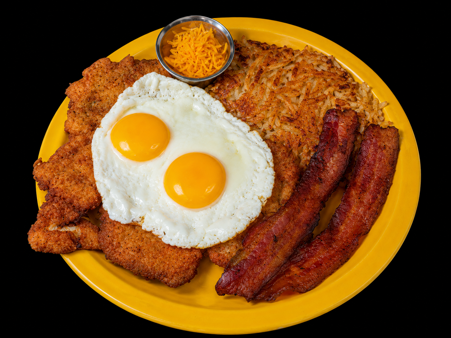 Chicken Fried & Eggs.
