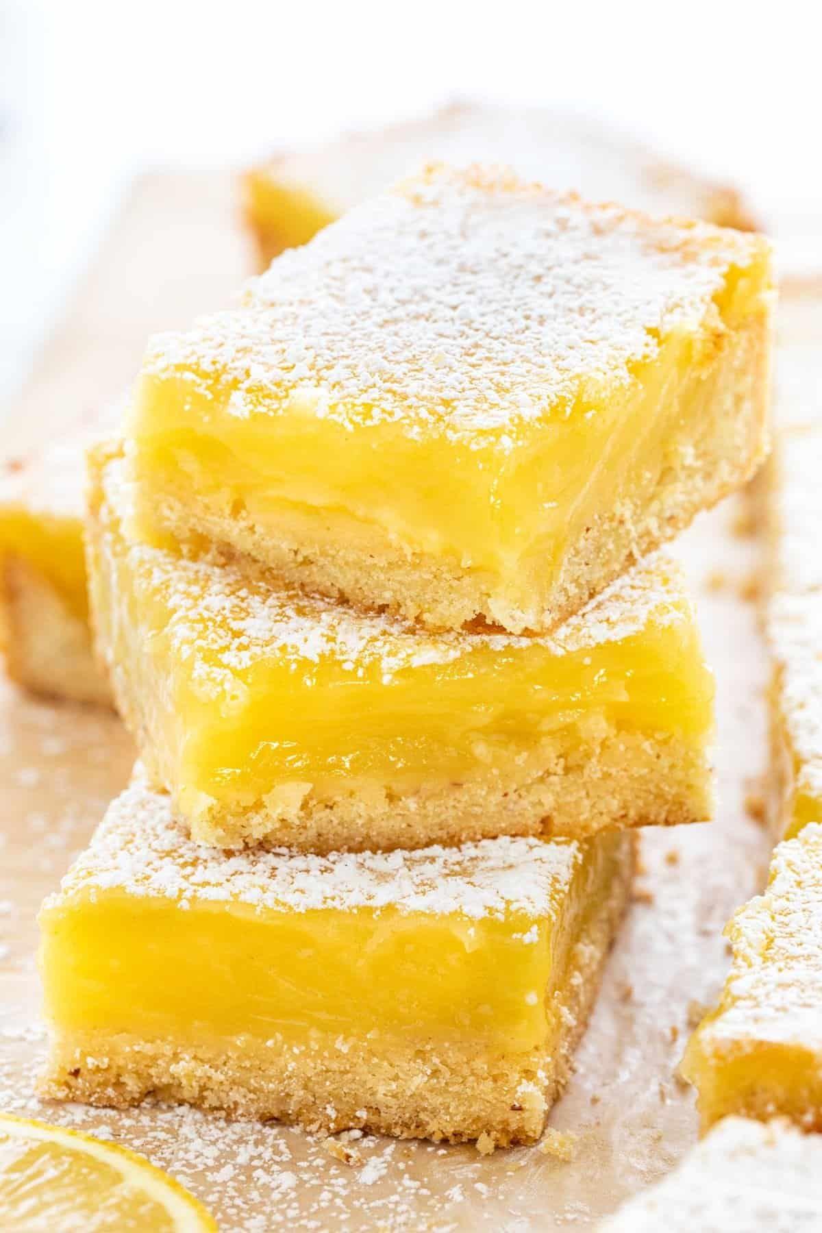 Lemon Bar GF.