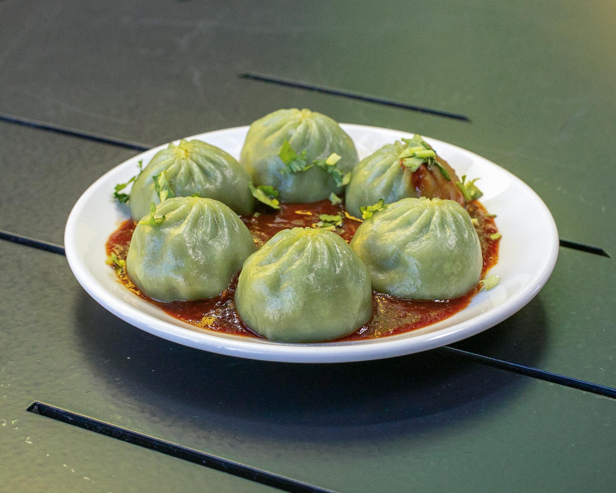 Vegetarian Momo.