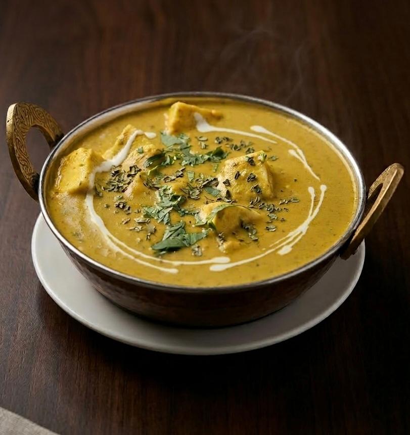 Kashmiri Paneer Pasanda.