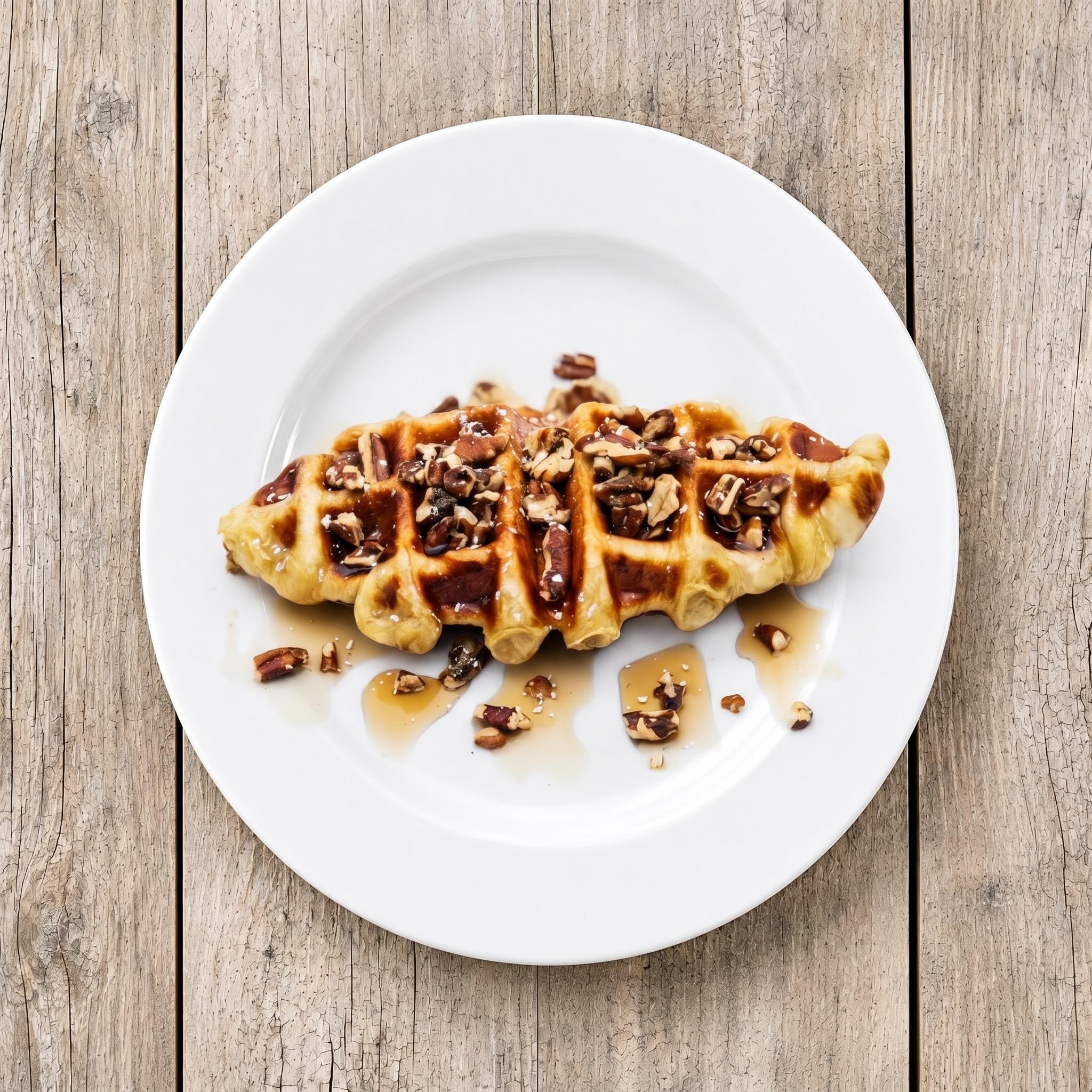 Maple Pecan Croffle.