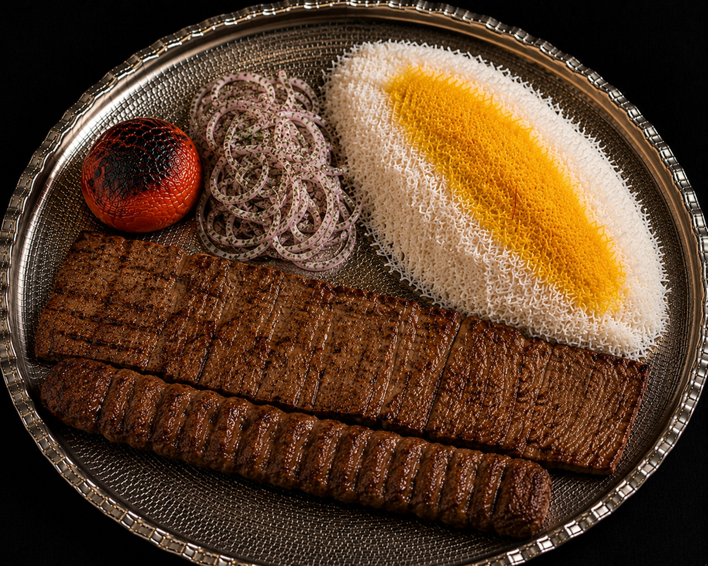Beef Soltani (Barg & Kobideh).