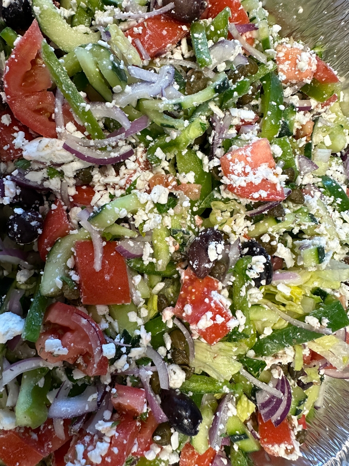 Greek Salad Catering.