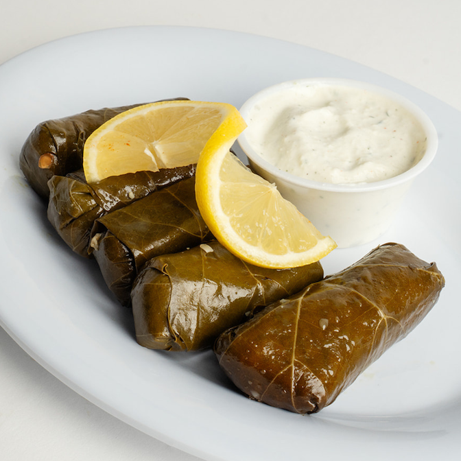 Dolmades.