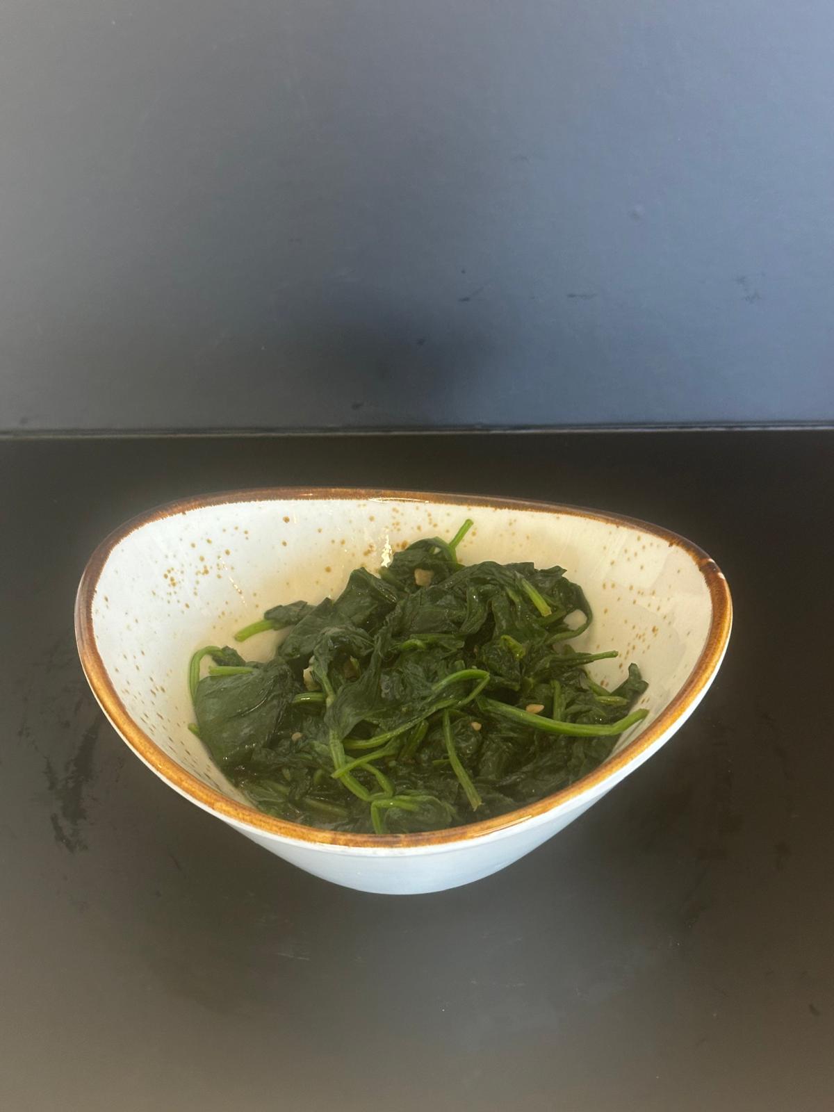 Side of Spinach*.
