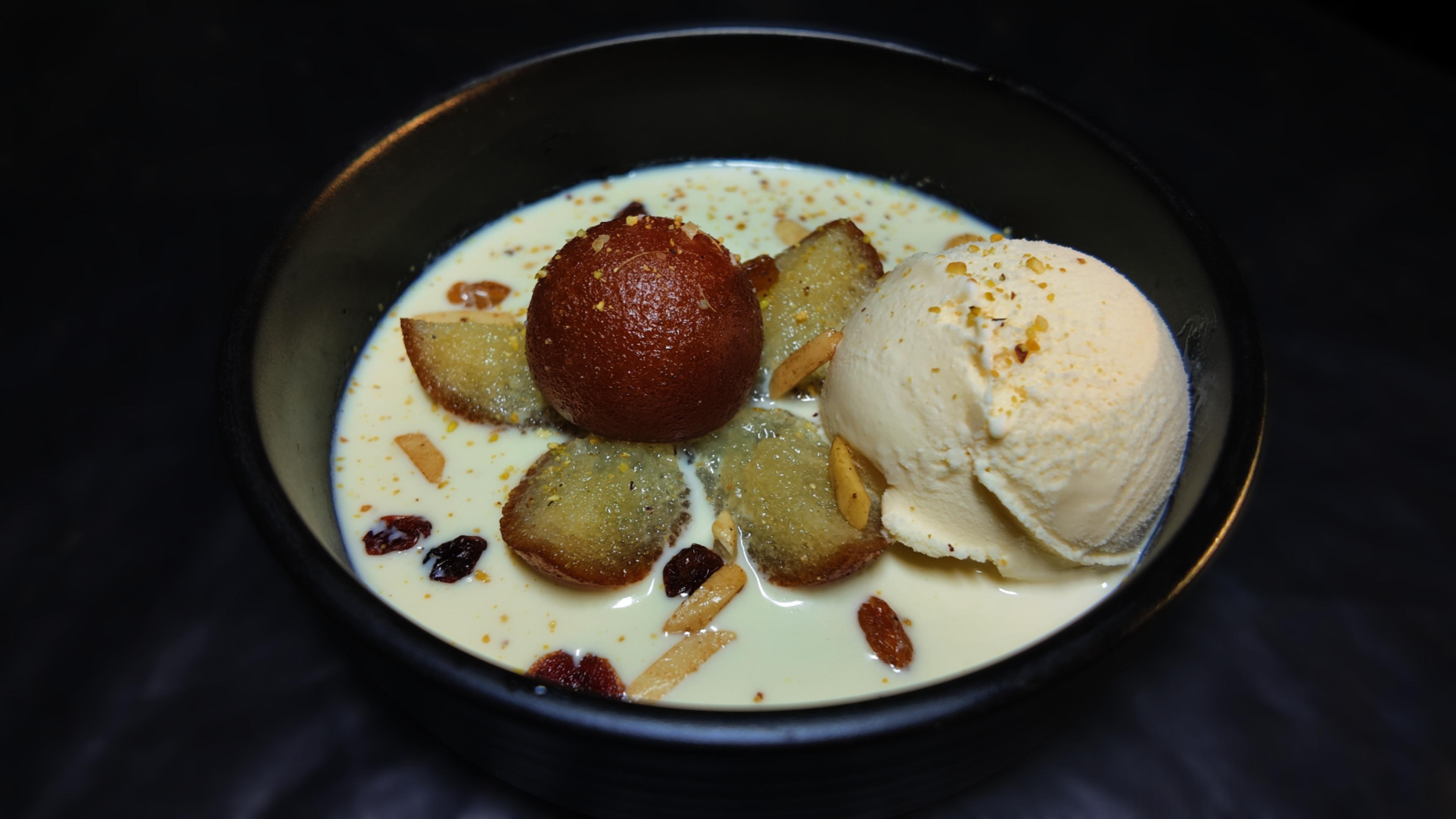 Bird Nest Gulab Jamun.