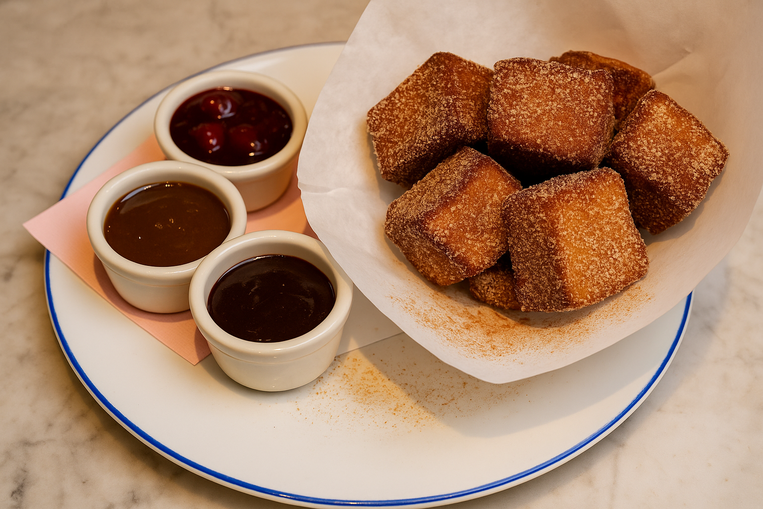 Churro French Toast Bites.