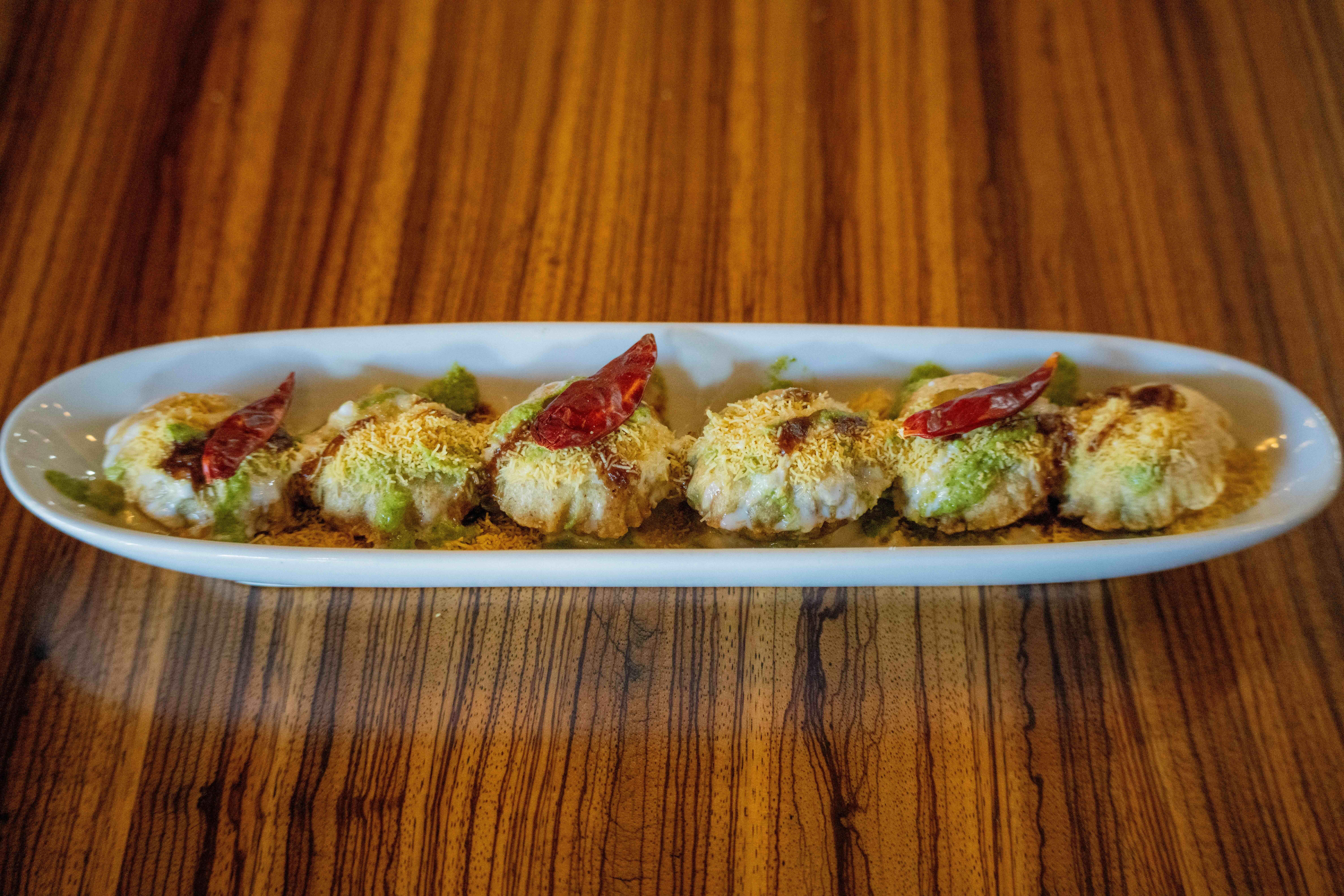Dahi Puri Chaat.
