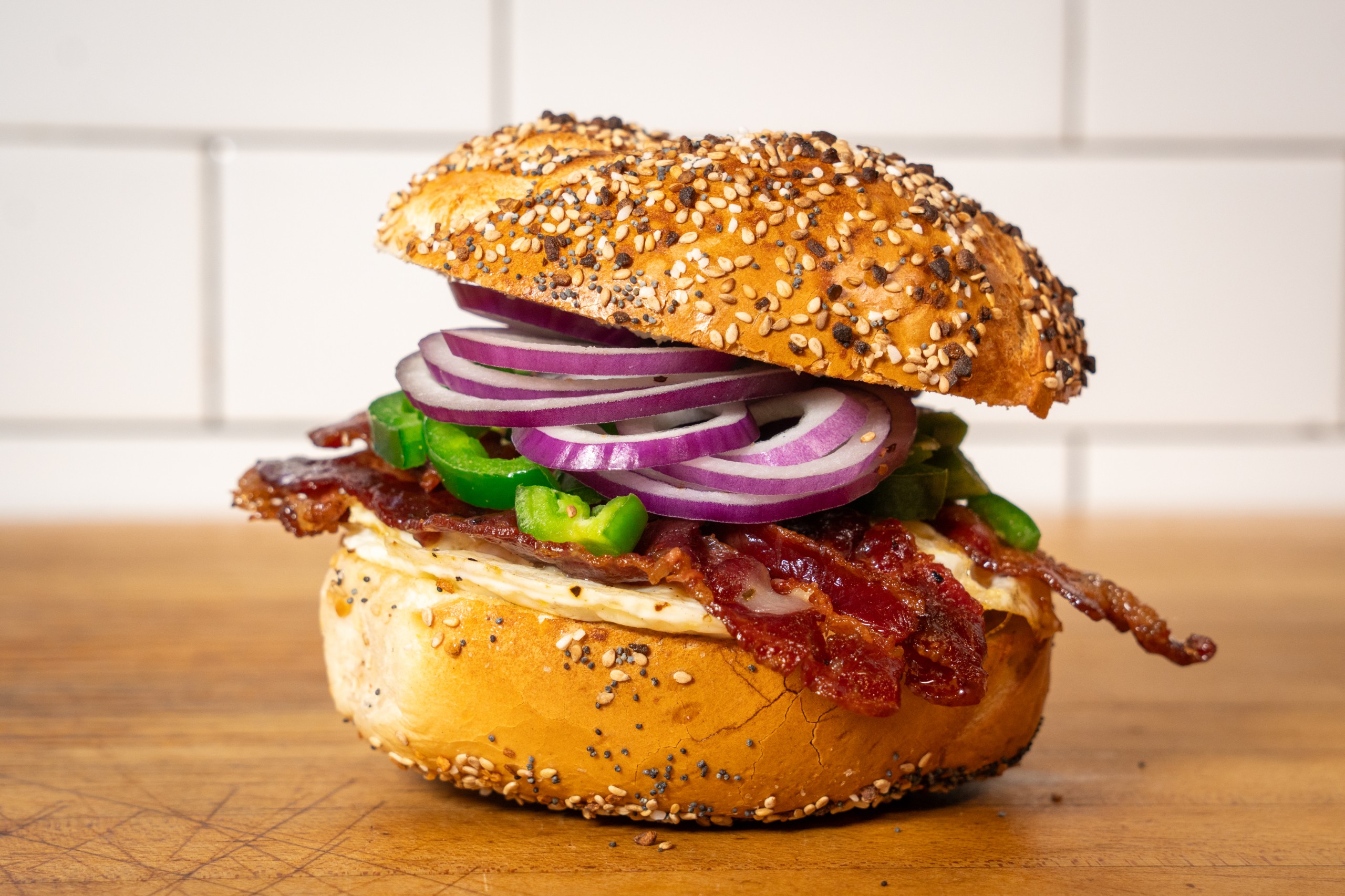 San Juan Breakfast Sandwich.