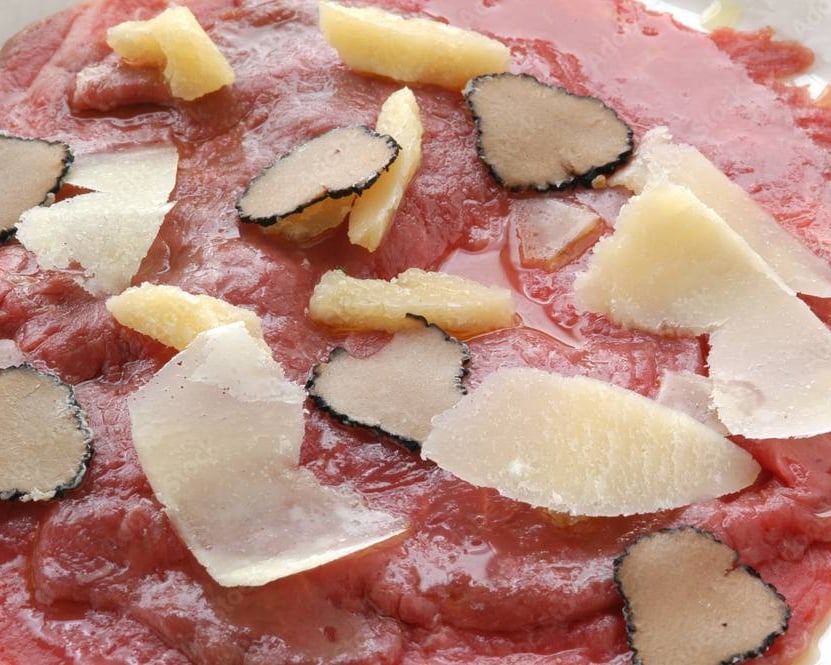 Truffle Beef Carpaccio.