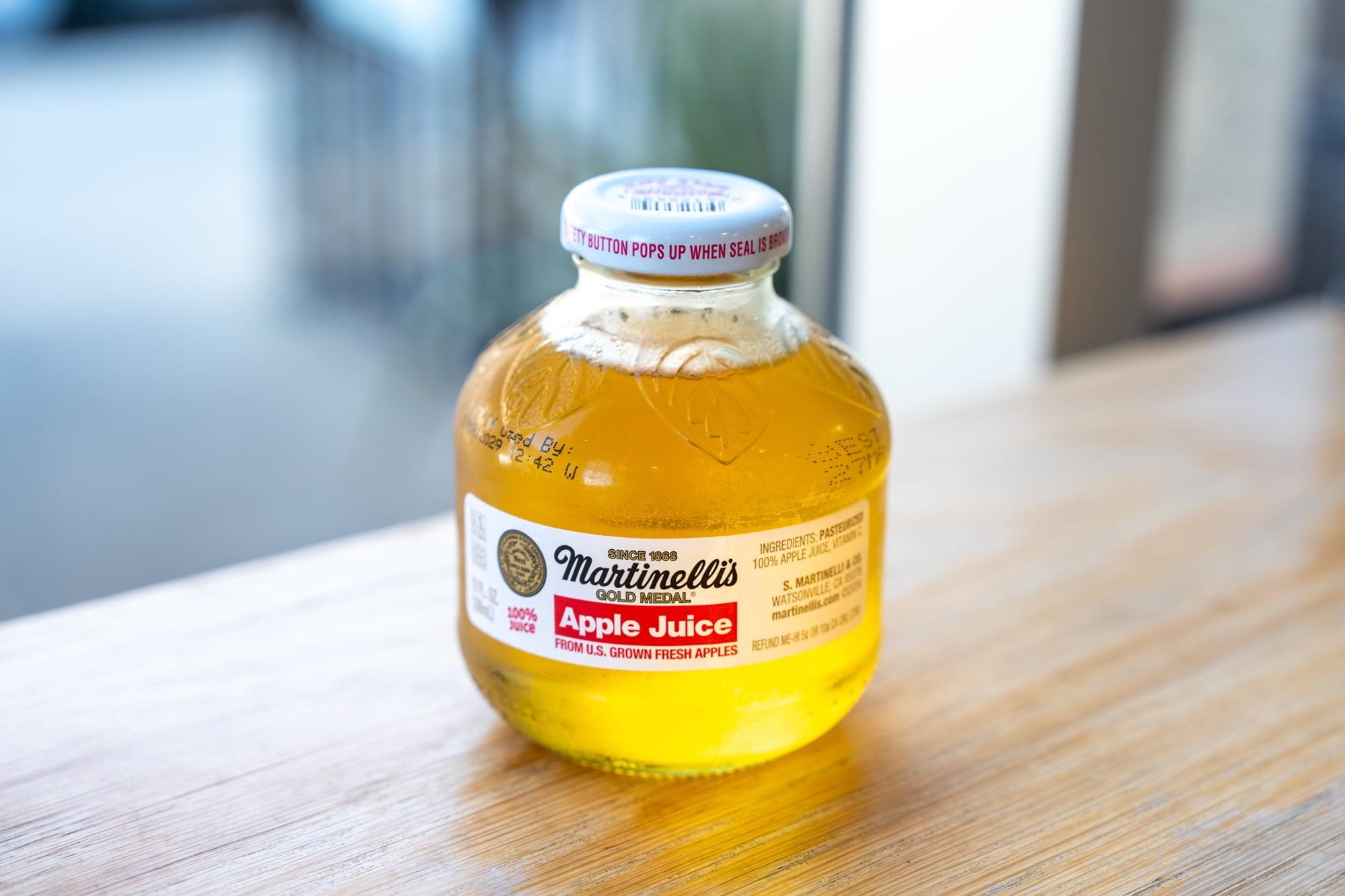 Martinelli's Apple Juice.