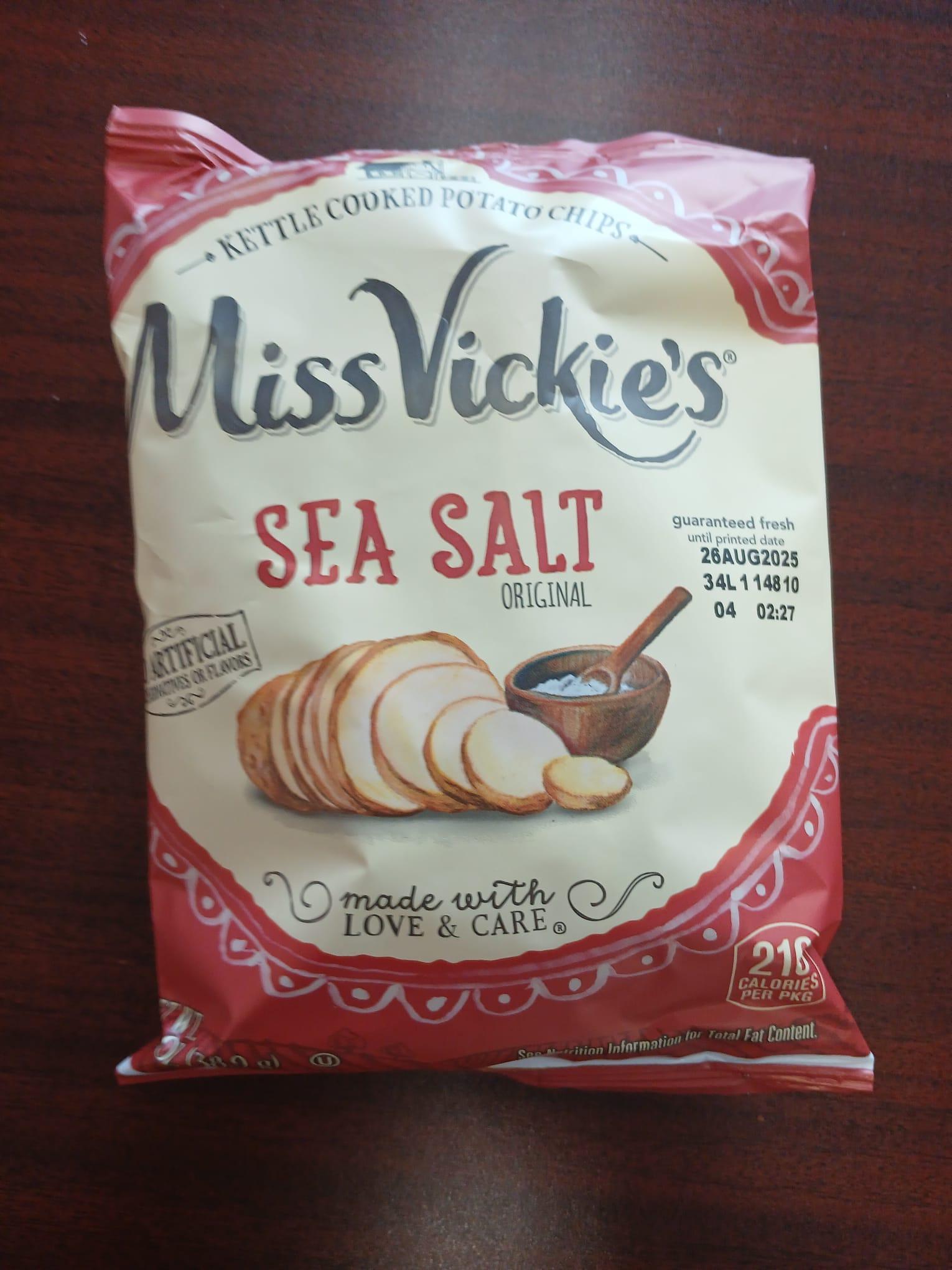 Sea Salt Miss Vickie's.