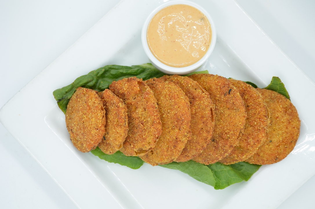 FRIED GREEN TOMATOES.