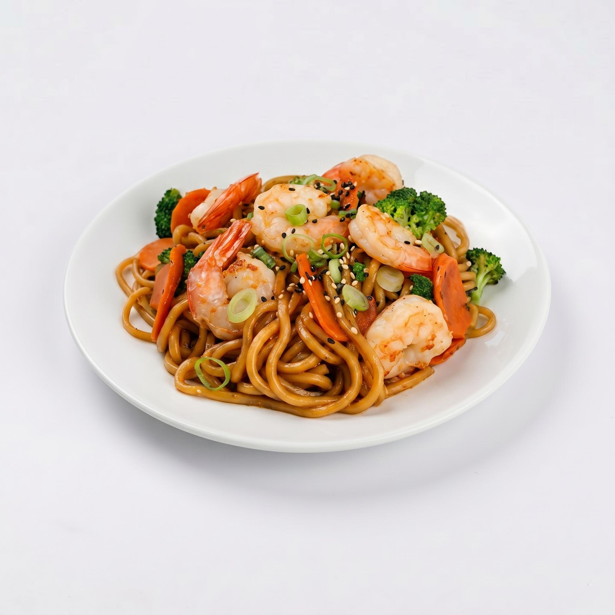 YAKISOBA SHRIMP.