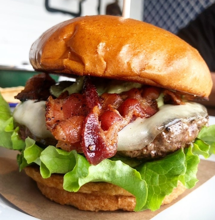 Avocado Ranch Burger.