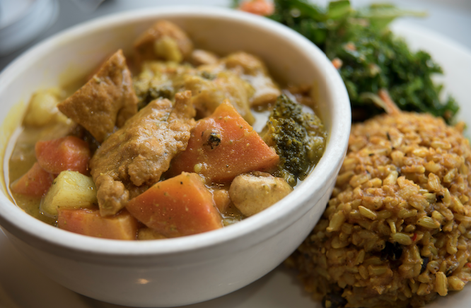 Curry Chickun.