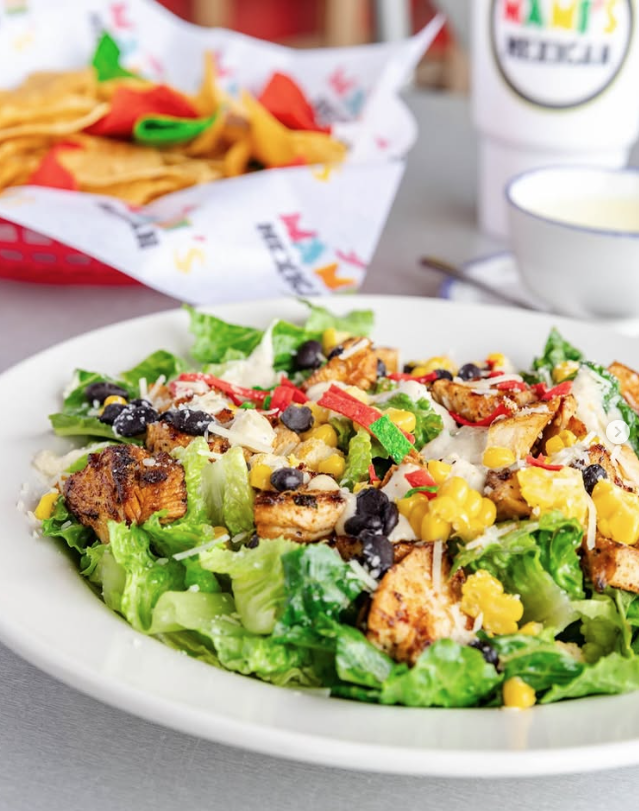 Mexican Caesar Salad.