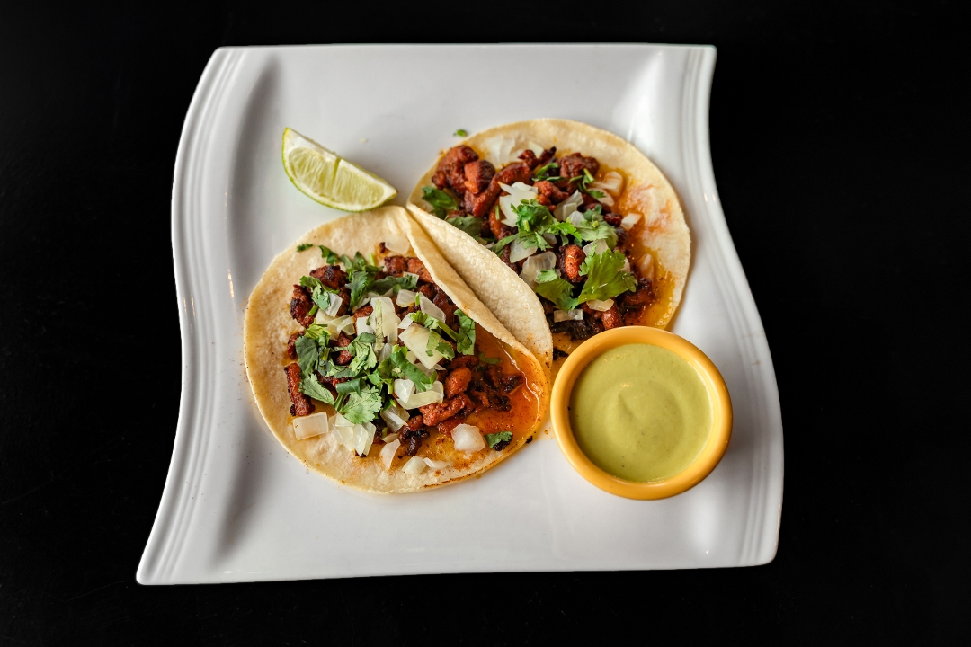 Al Pastor Taco Plate.