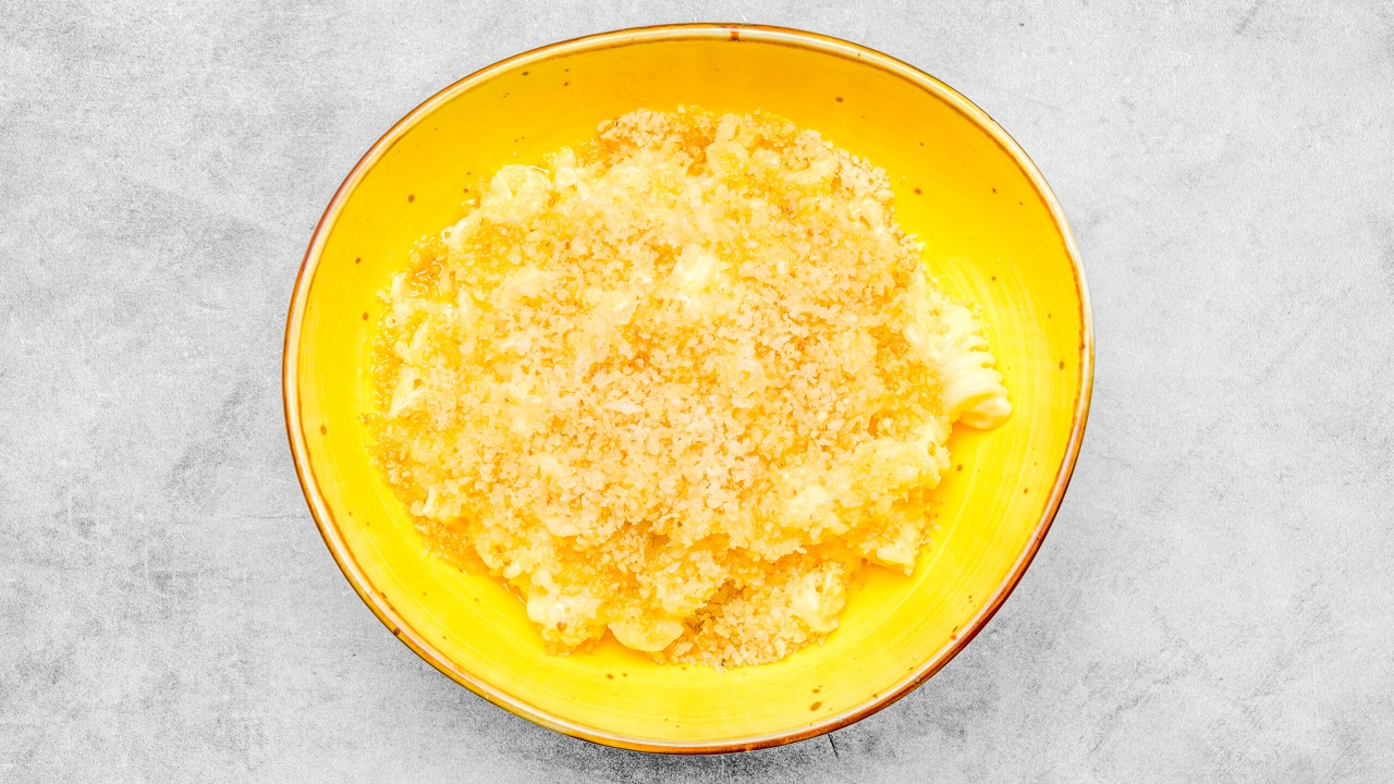 Truffle Oil Mac-n-Cheese.