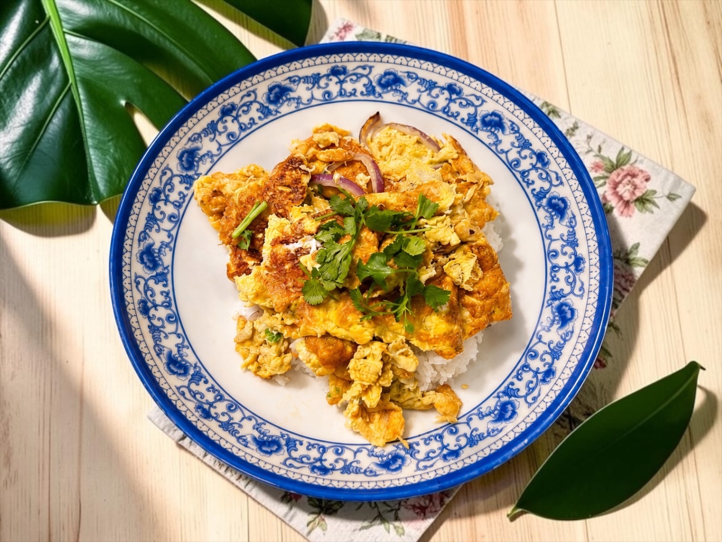 #37 Thai Omelette ไข่เจียว.