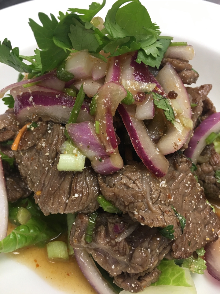 Grilled Beef Salad.