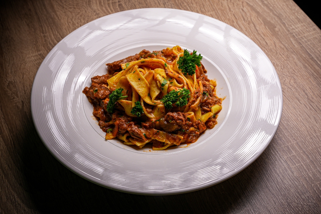 Pappardelle with Meat Ragu.