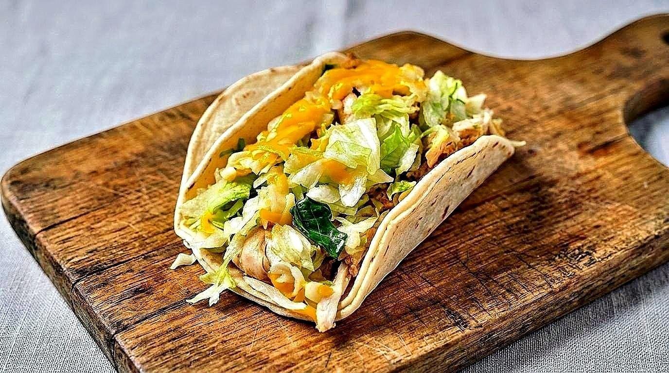 Chicken Soft Taco.