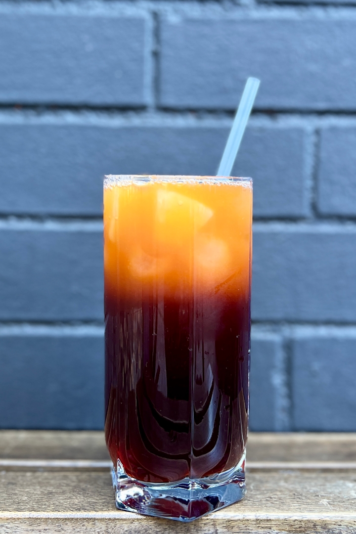 Pineapple Thai Iced Tea.
