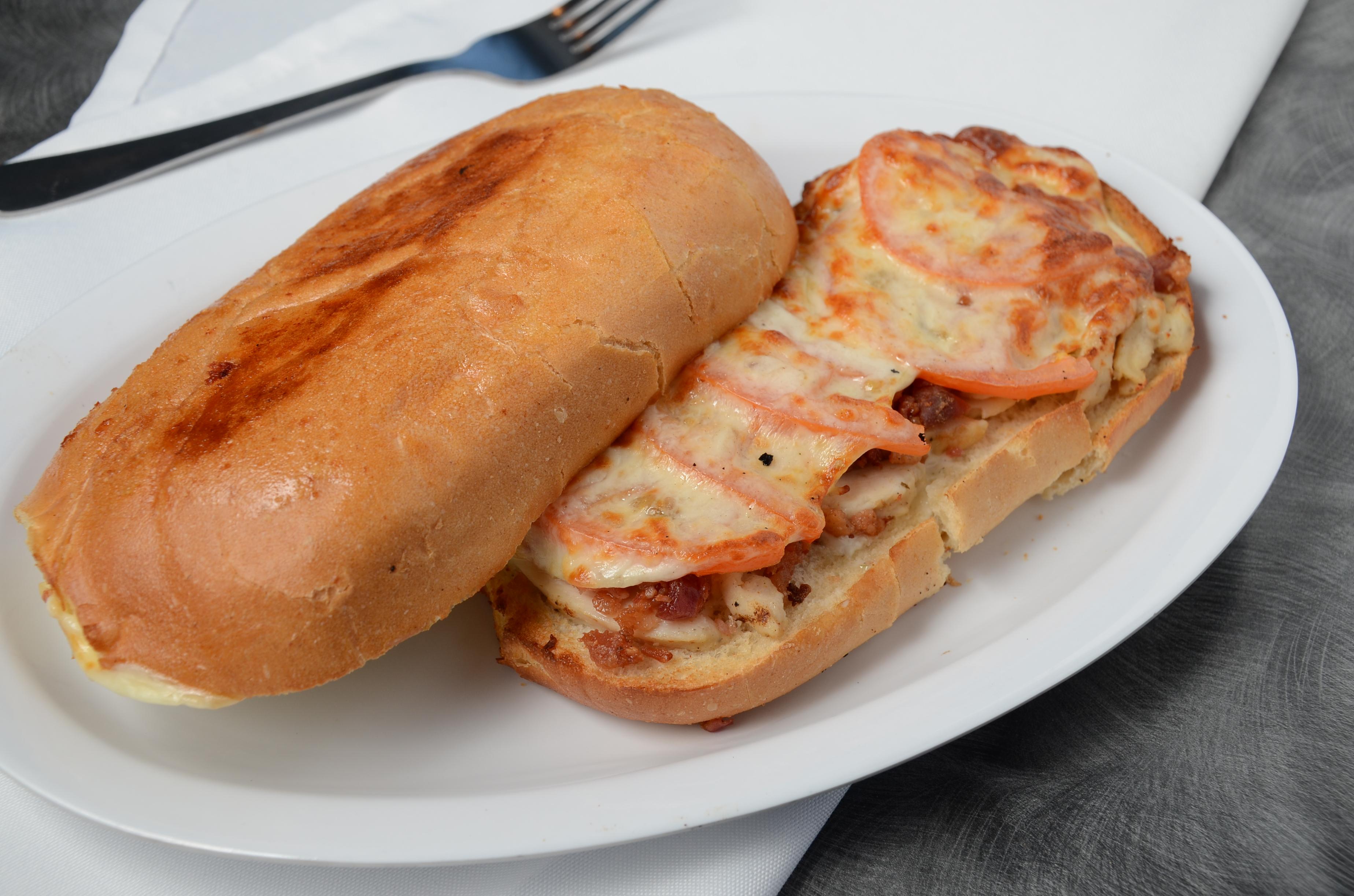 Chicken Bacon Ranch Sandwich.