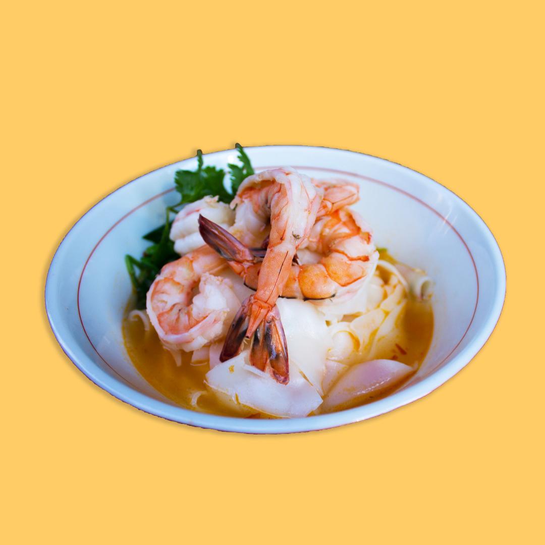 Tom Yum Noodle Soup.