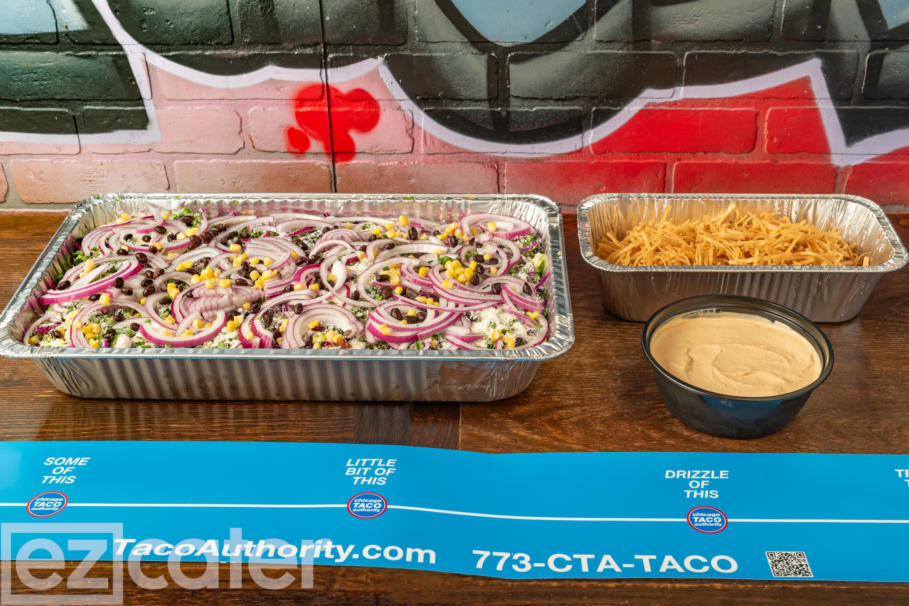 Taco Salad Tray.