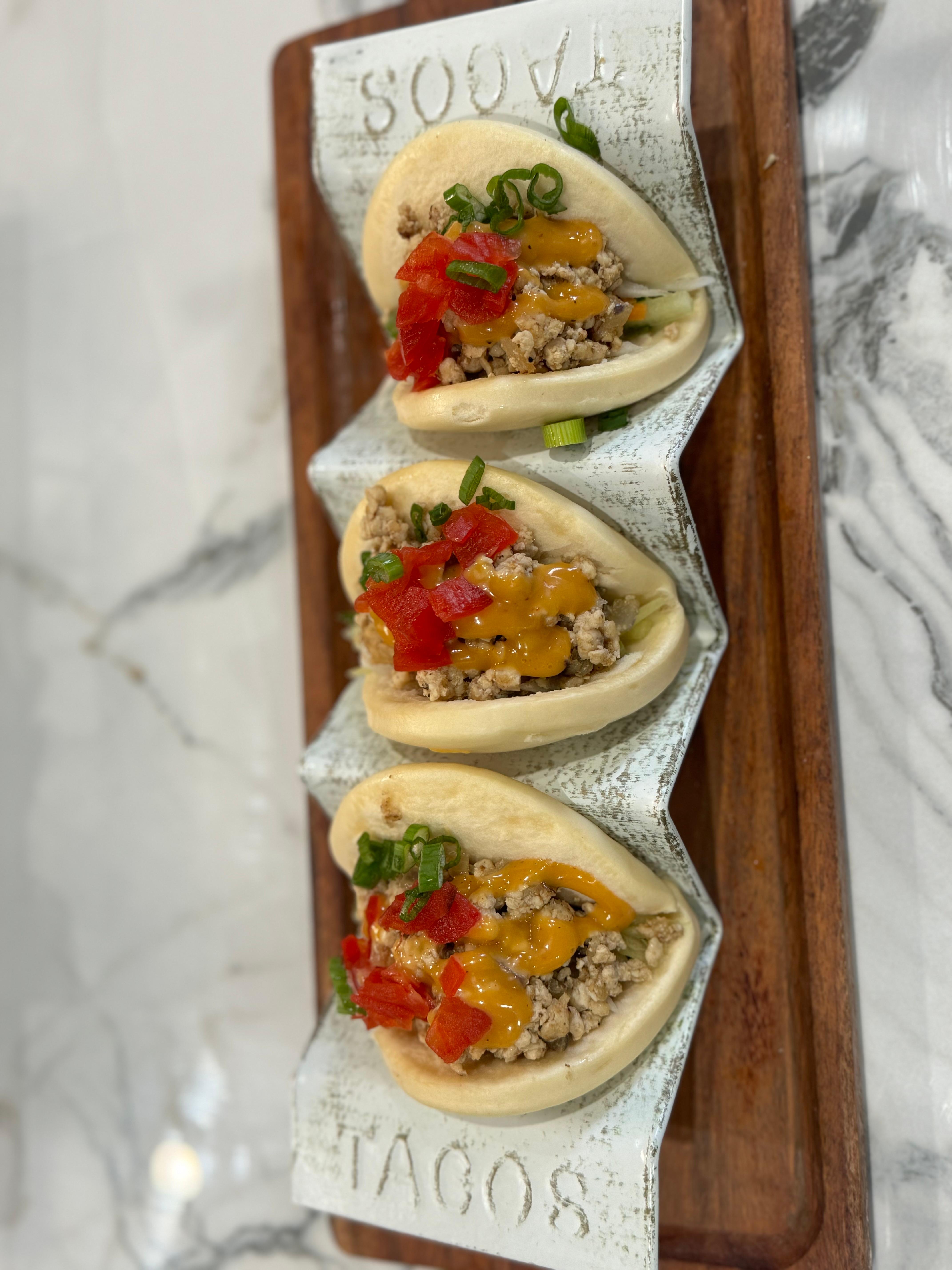 Soboro Chicken Bun.
