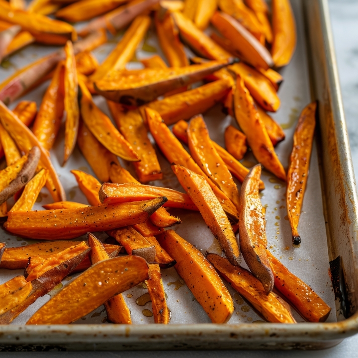 Sweet Potato Waffle Fries.