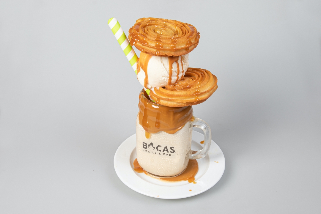 Dulce de Leche Milkshake.