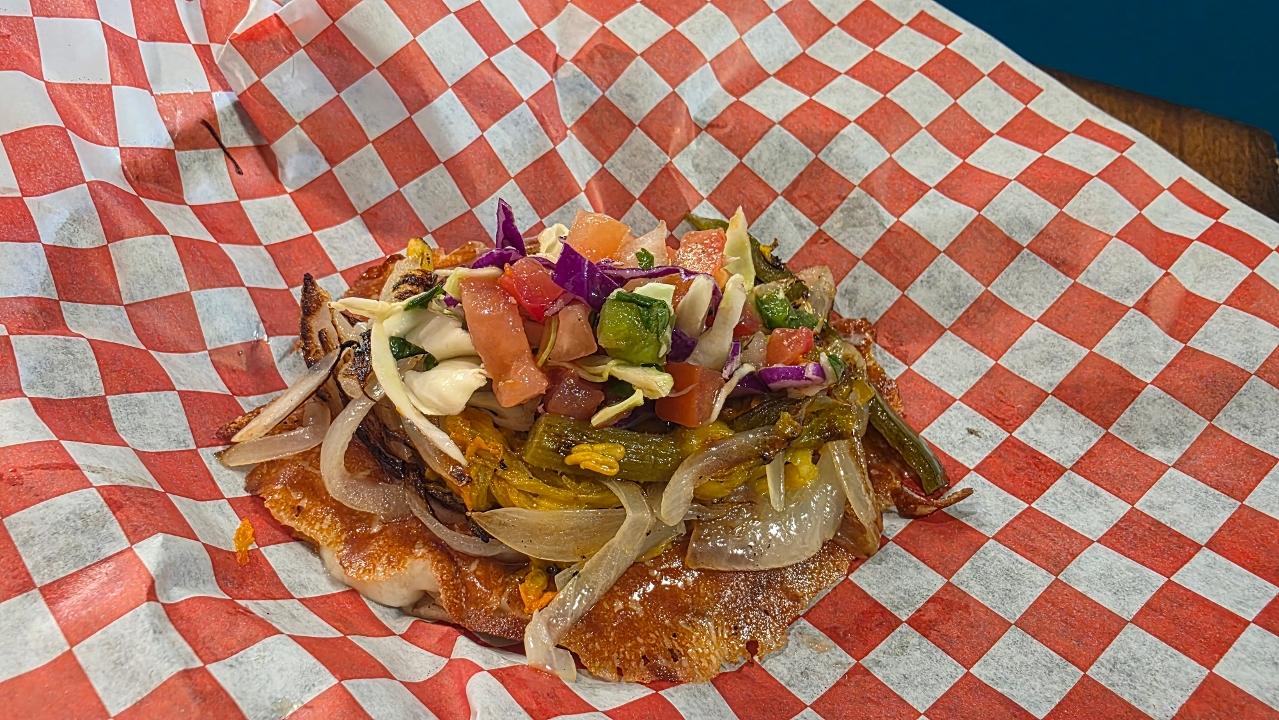 Queso Taco Veggie.