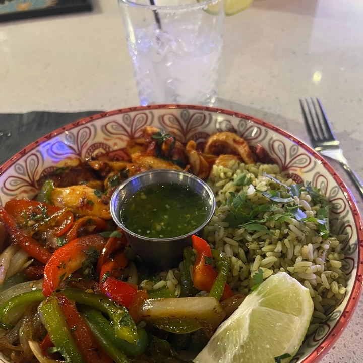 Tequila Chicken Bowl.