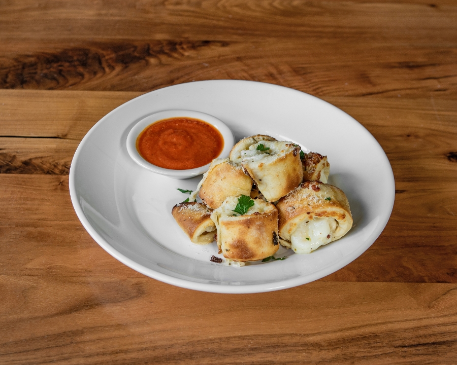 Stuffed Garlic Knots.