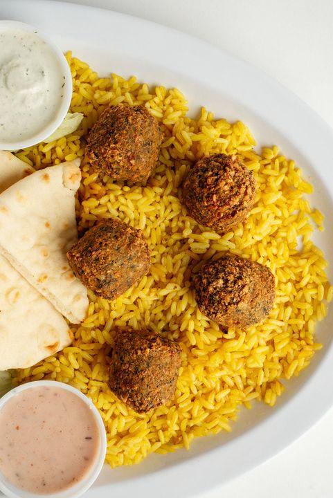 Falafel Platter.