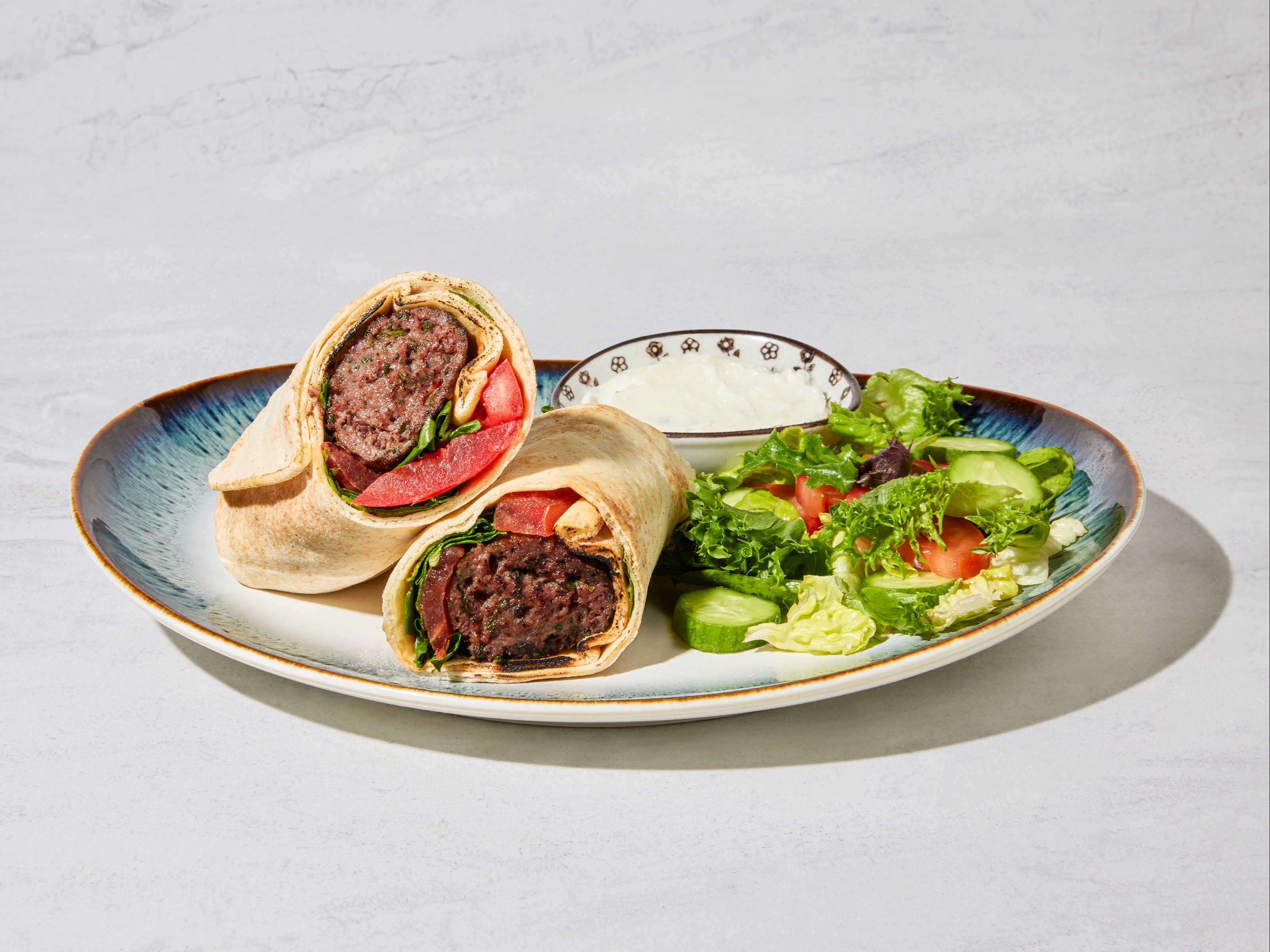 16. Kofta Kabob Wrap.