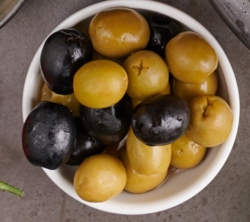 Side olives.