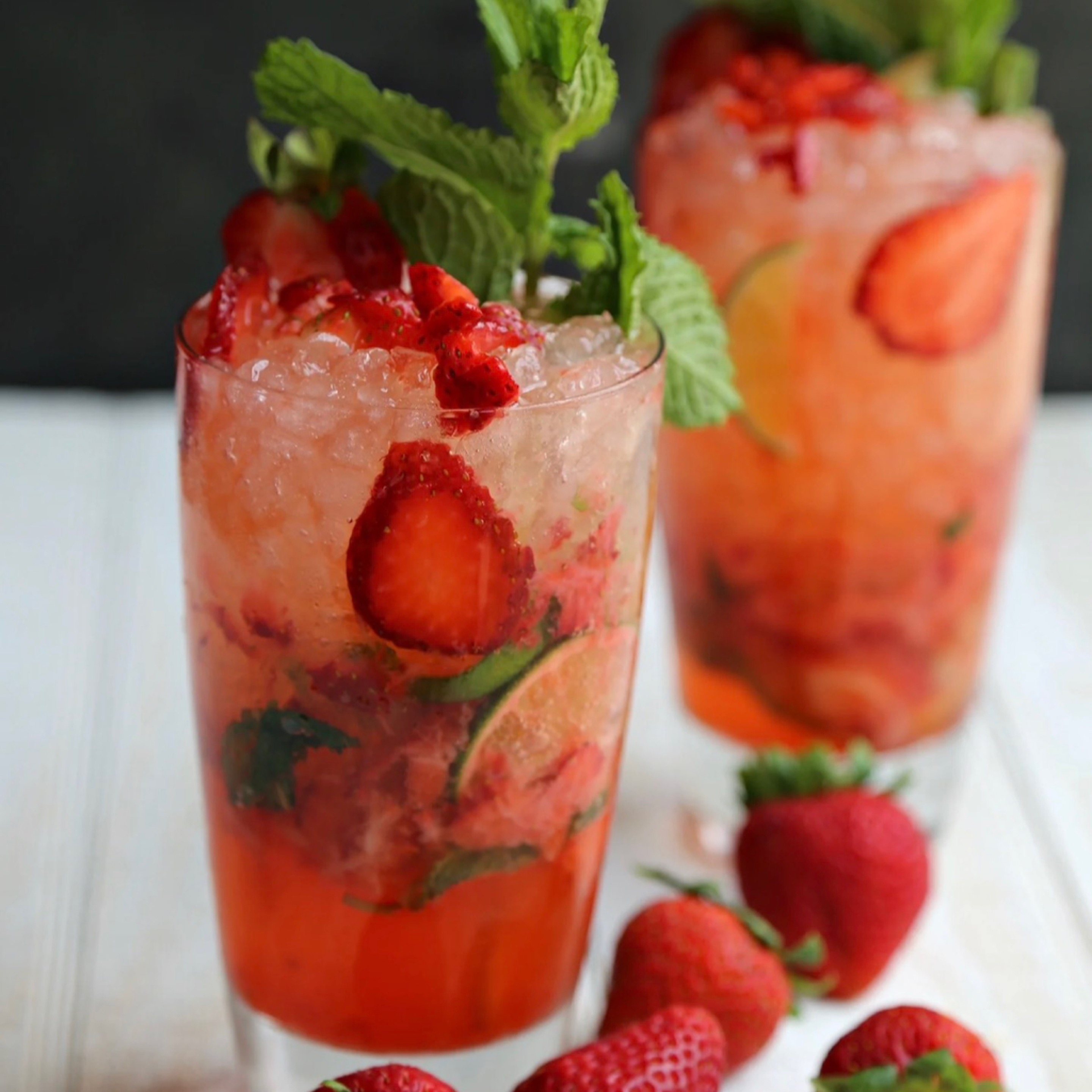 Strawberry Mojito.