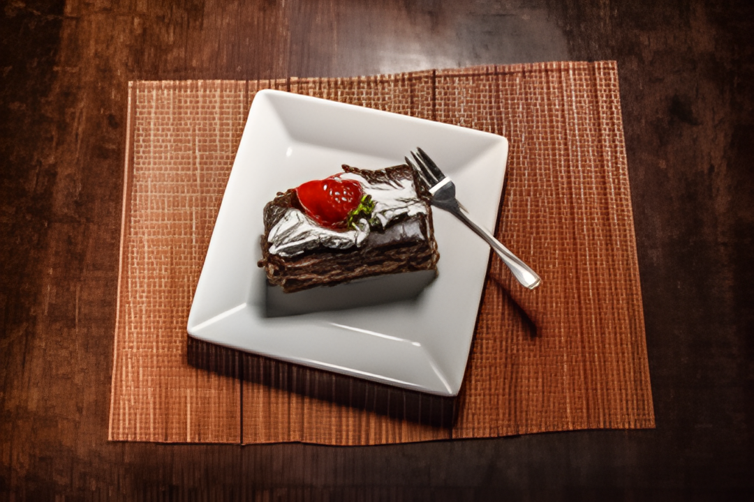 BLACK FOREST CAKE.