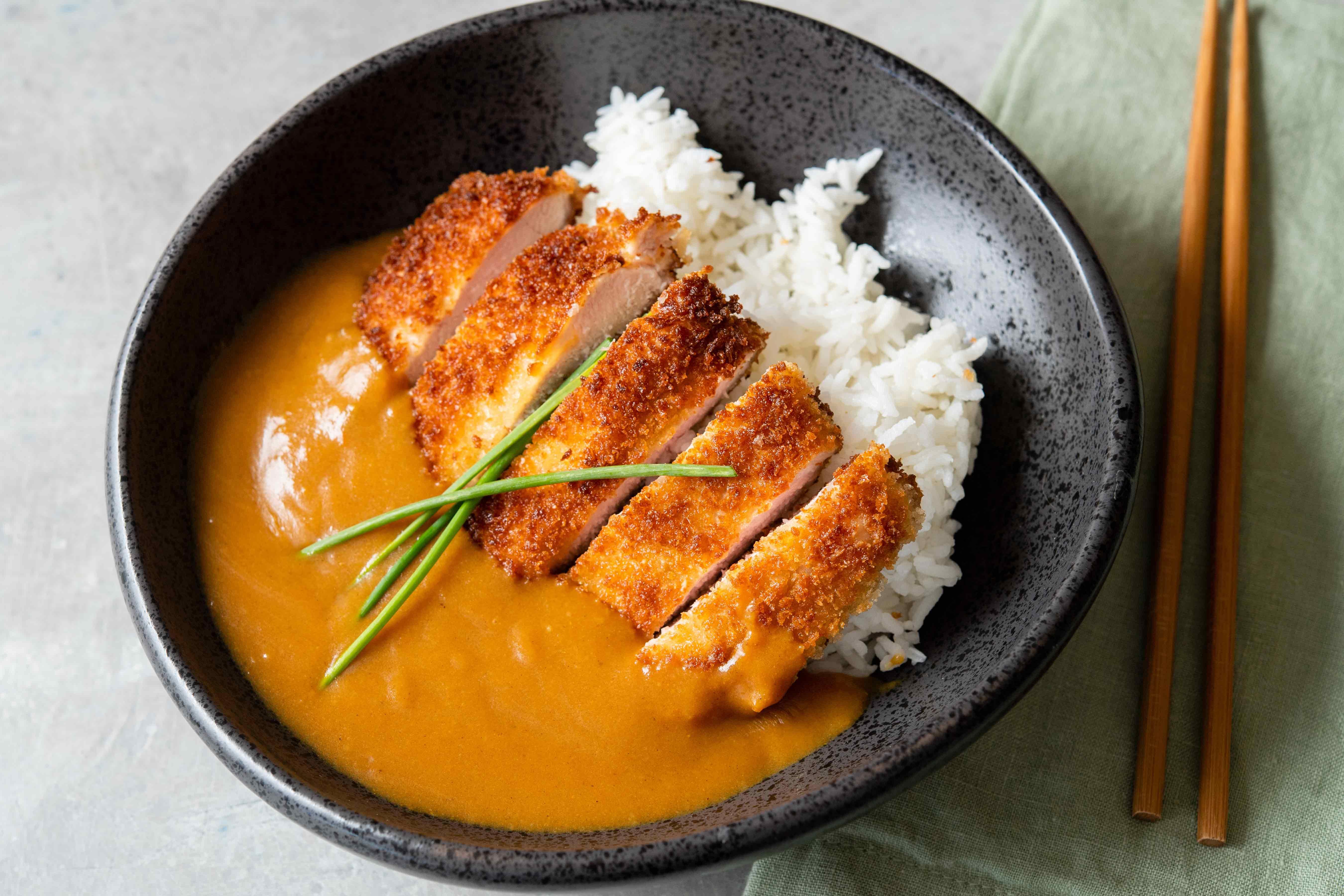 Pork Katsu Bowl.